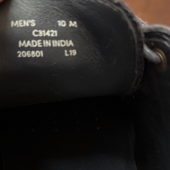 Cole Haan Dark Blue Leather Oxfords - Picture 6 of 7